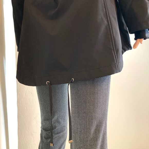 MED•DKNY•DOUBLE HOODED BLACK FUNky COAT• - Picture 6 of 13